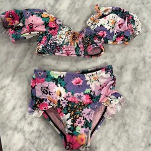 Cotton On Toddler Puff Sleeve Bikini